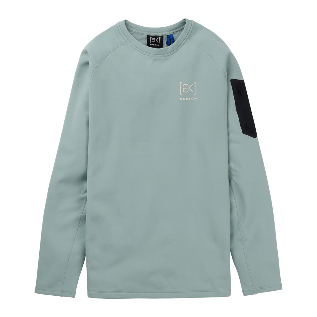 Burton 2025 AK Baker Stretch Fleece Crew - Petrol Green