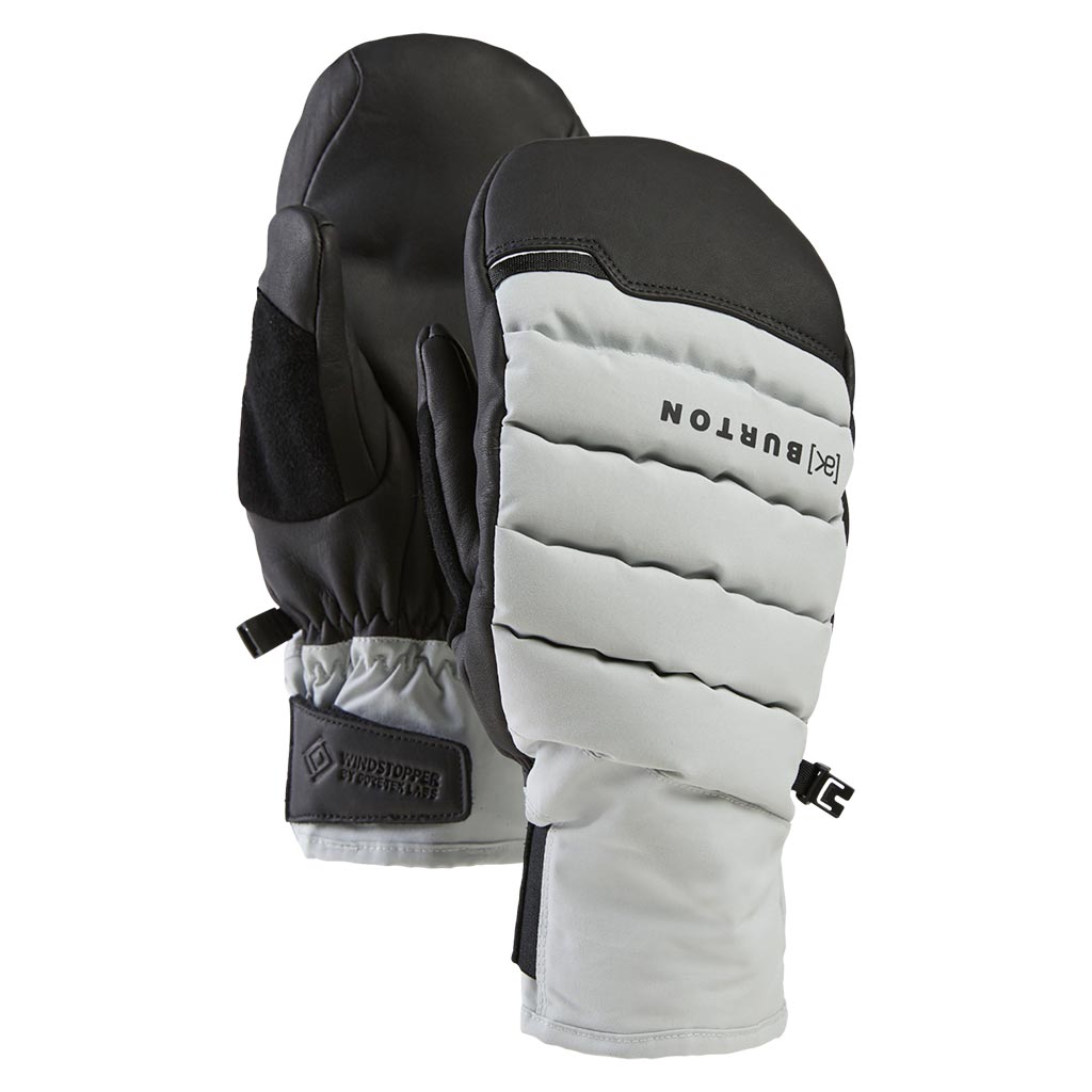 Burton 2026 AK Windstopper Oven Mitt - Grey Cloud