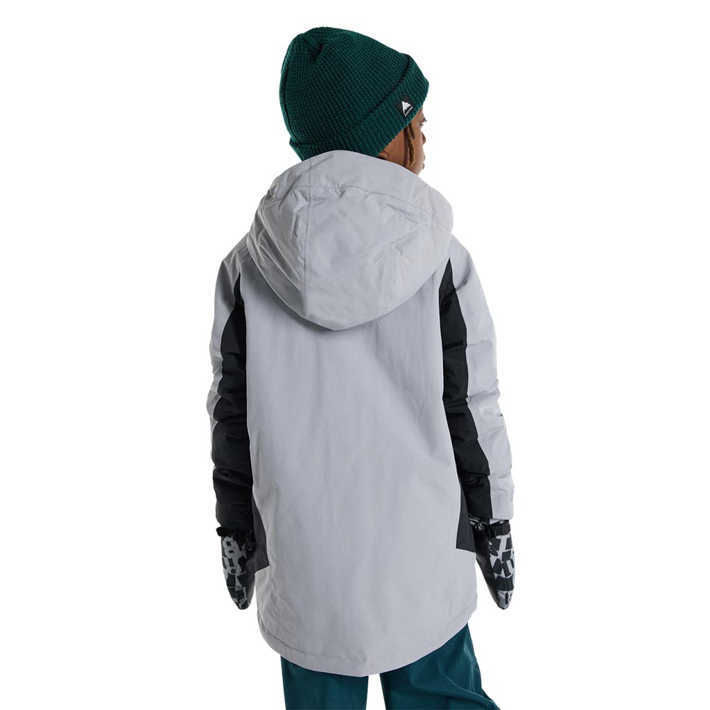 Burton 2026 Kids Skimmer Jacket - Silver Sconce/True Black