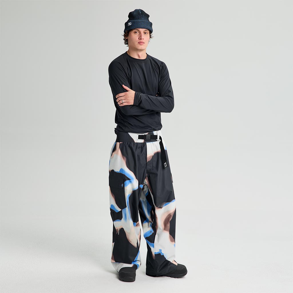 Burton 2026 AG Flyrail Gore-Tex Pant - Large Acidic Watercolour