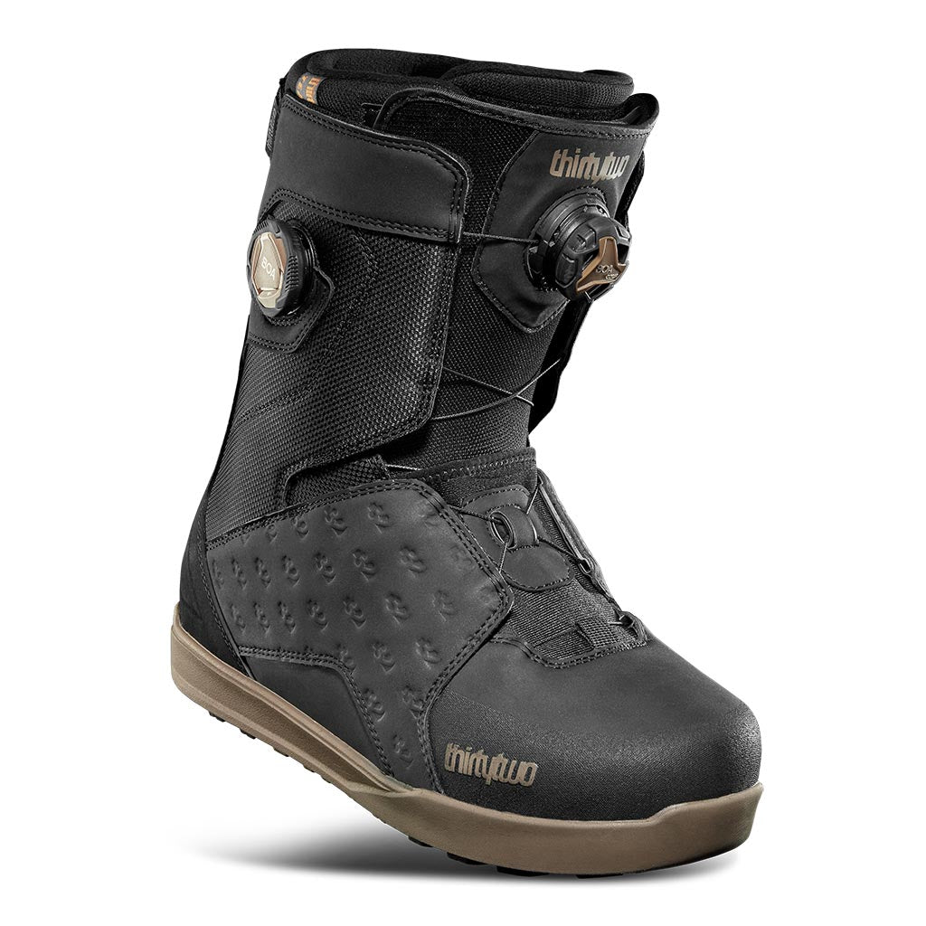 32 2026 Lashed Double Boa Boots - Black/Gum