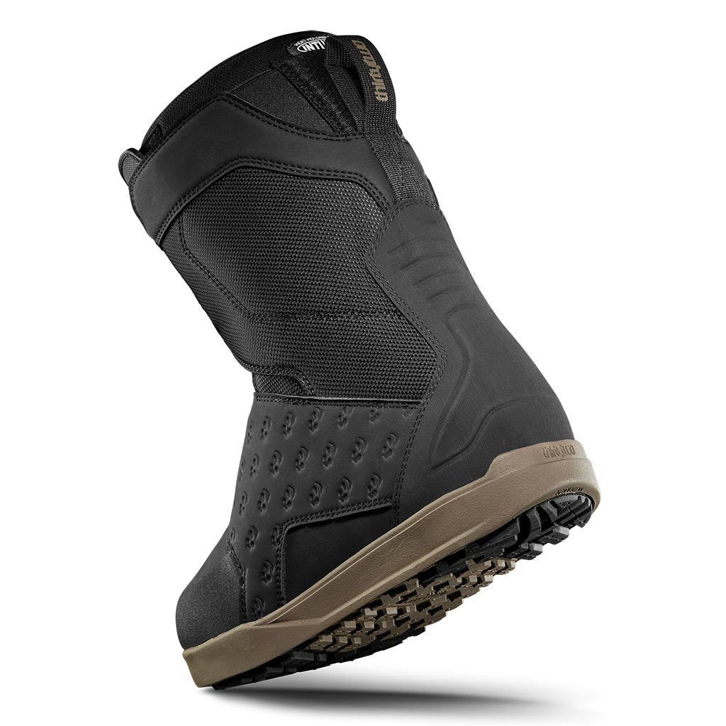 32 2026 Lashed Wide Double Boa Boots - Black/Gum