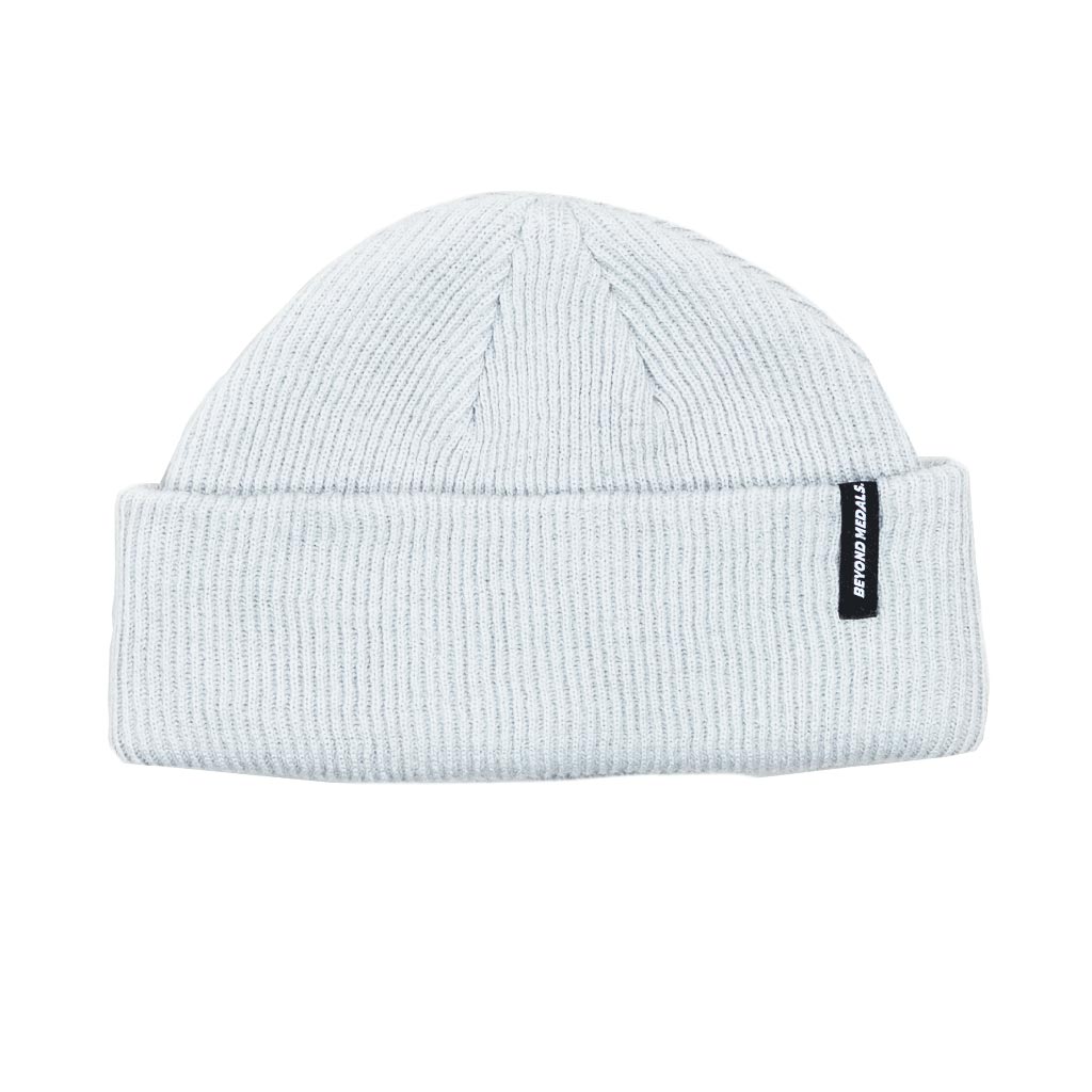 Beyond Medals Base Beanie - Grey Melange