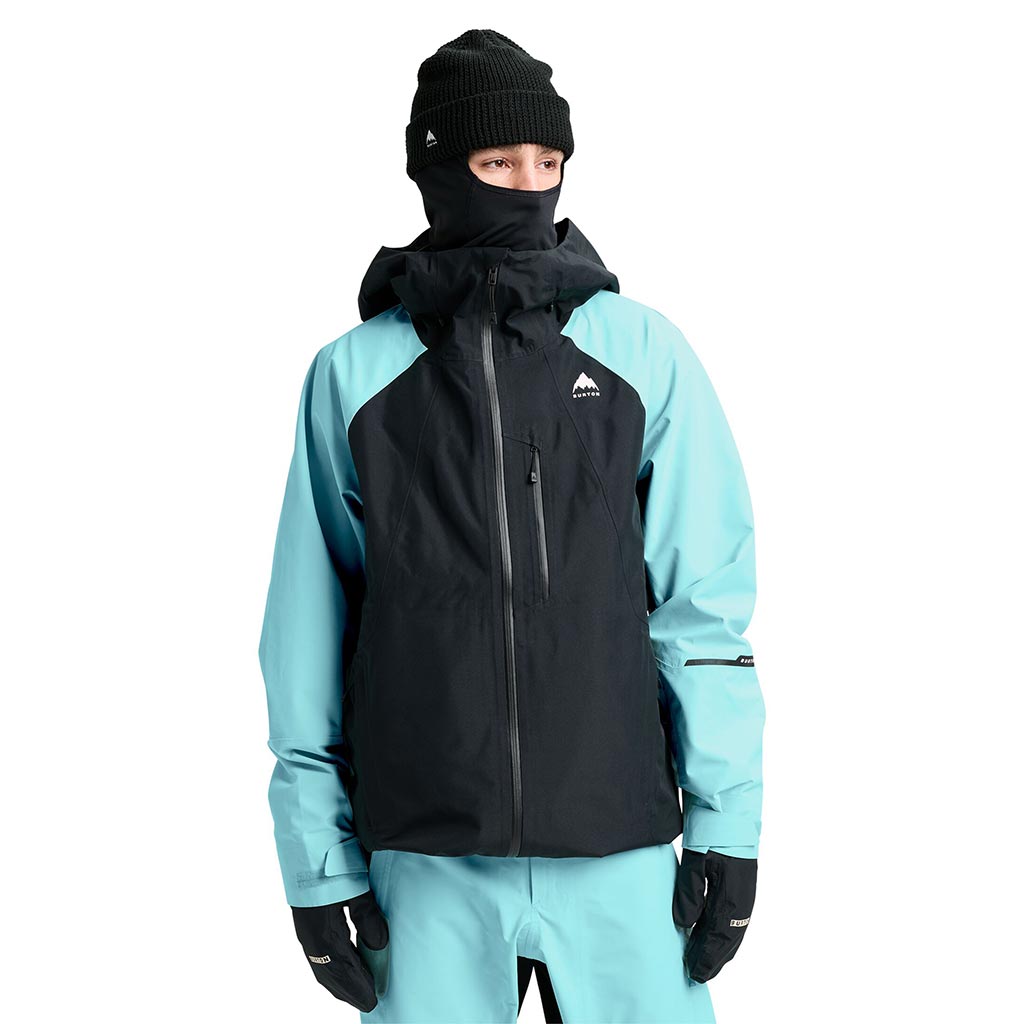 Burton 2026 Reserve 3L Jacket - Black/Light Teal