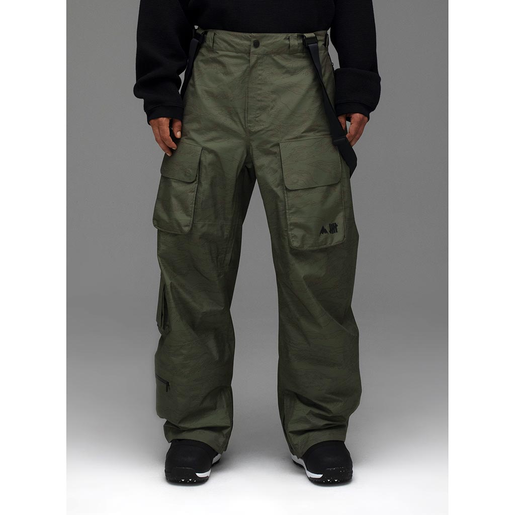 Burton x Undefeated Gore-Tex 2L Pant - Olive Camo
