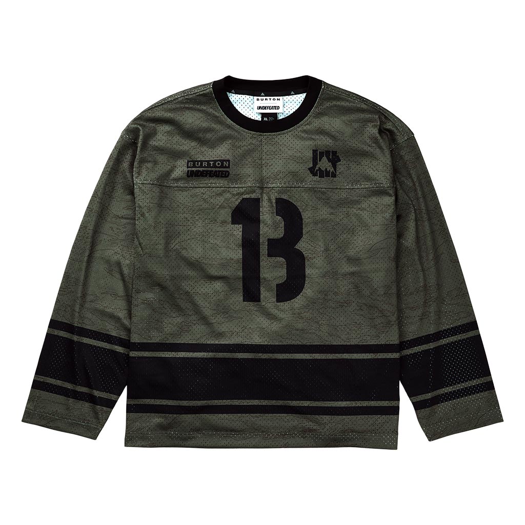 Burton x Undefeated Jersey - Olive Camo