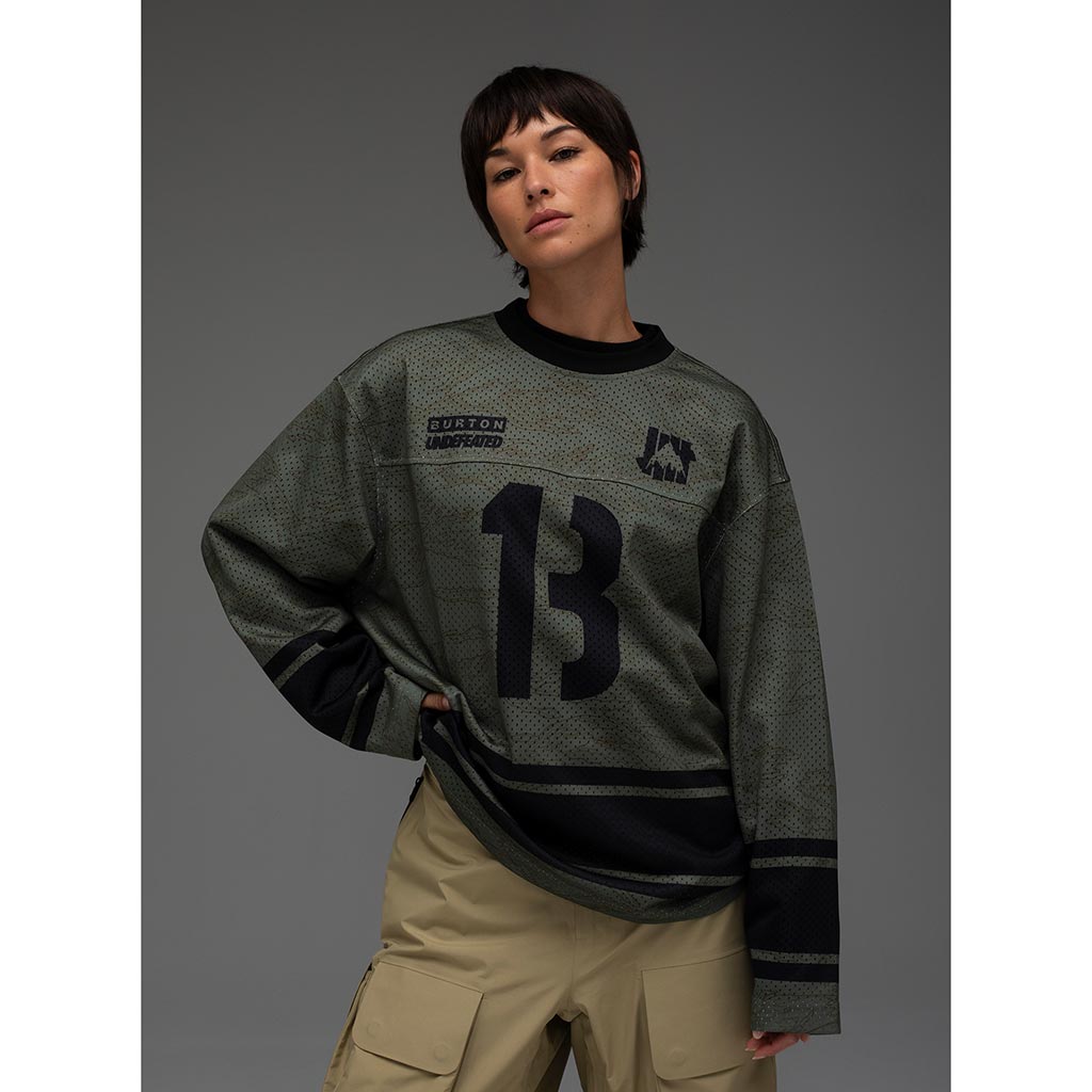 Burton x Undefeated Jersey - Olive Camo