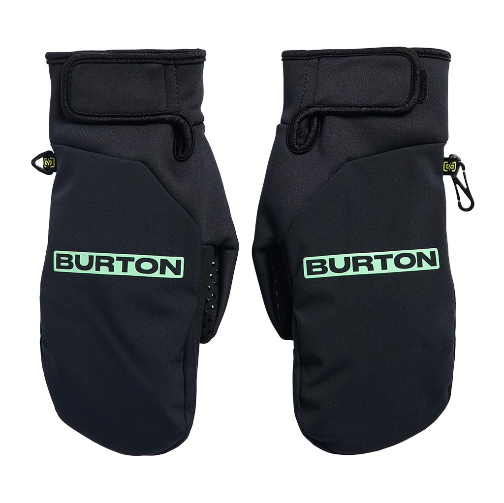 From Burton To The World Park Mitten - True Black