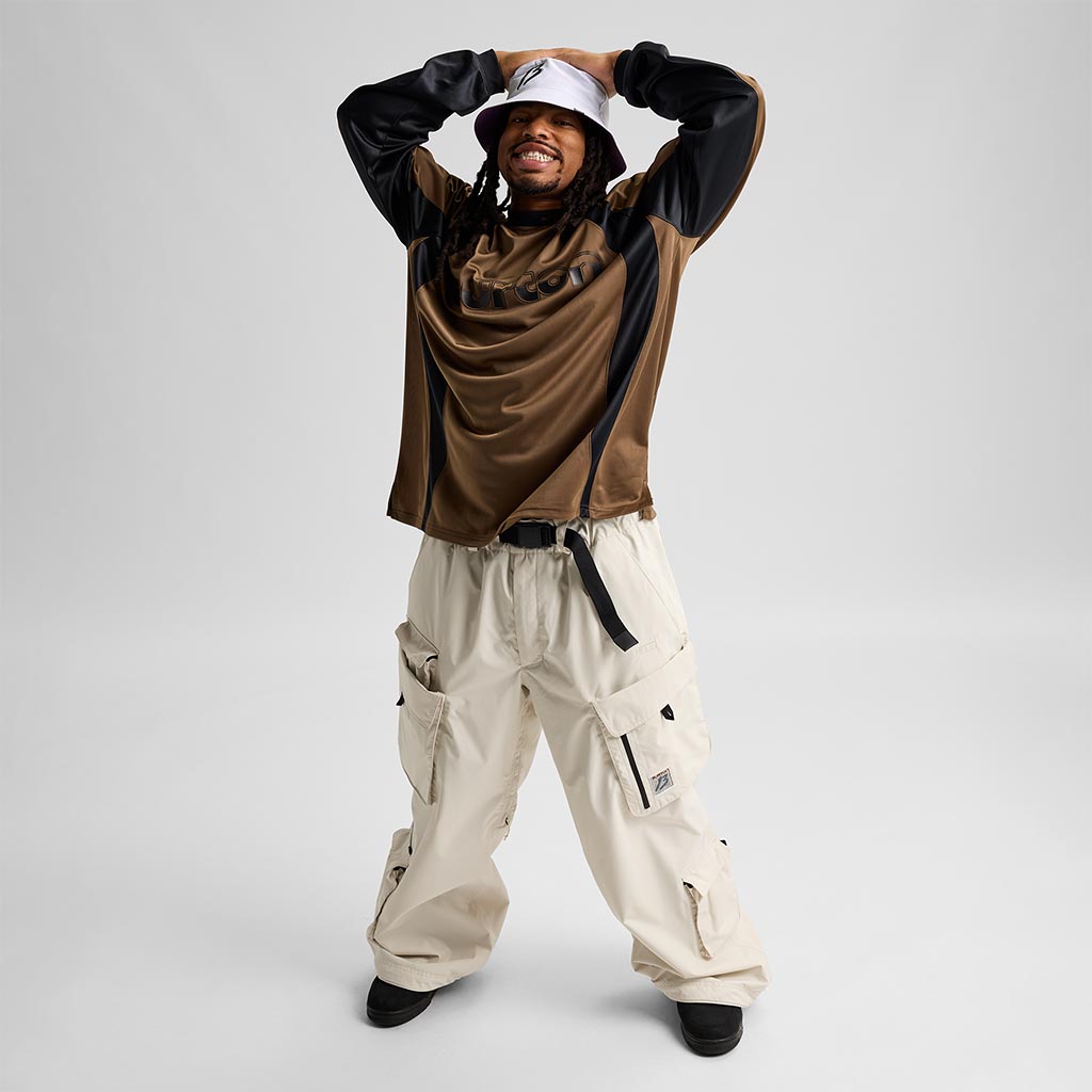 Burton Zeb 2L Baggy Cargo Pant - Lunar Sand