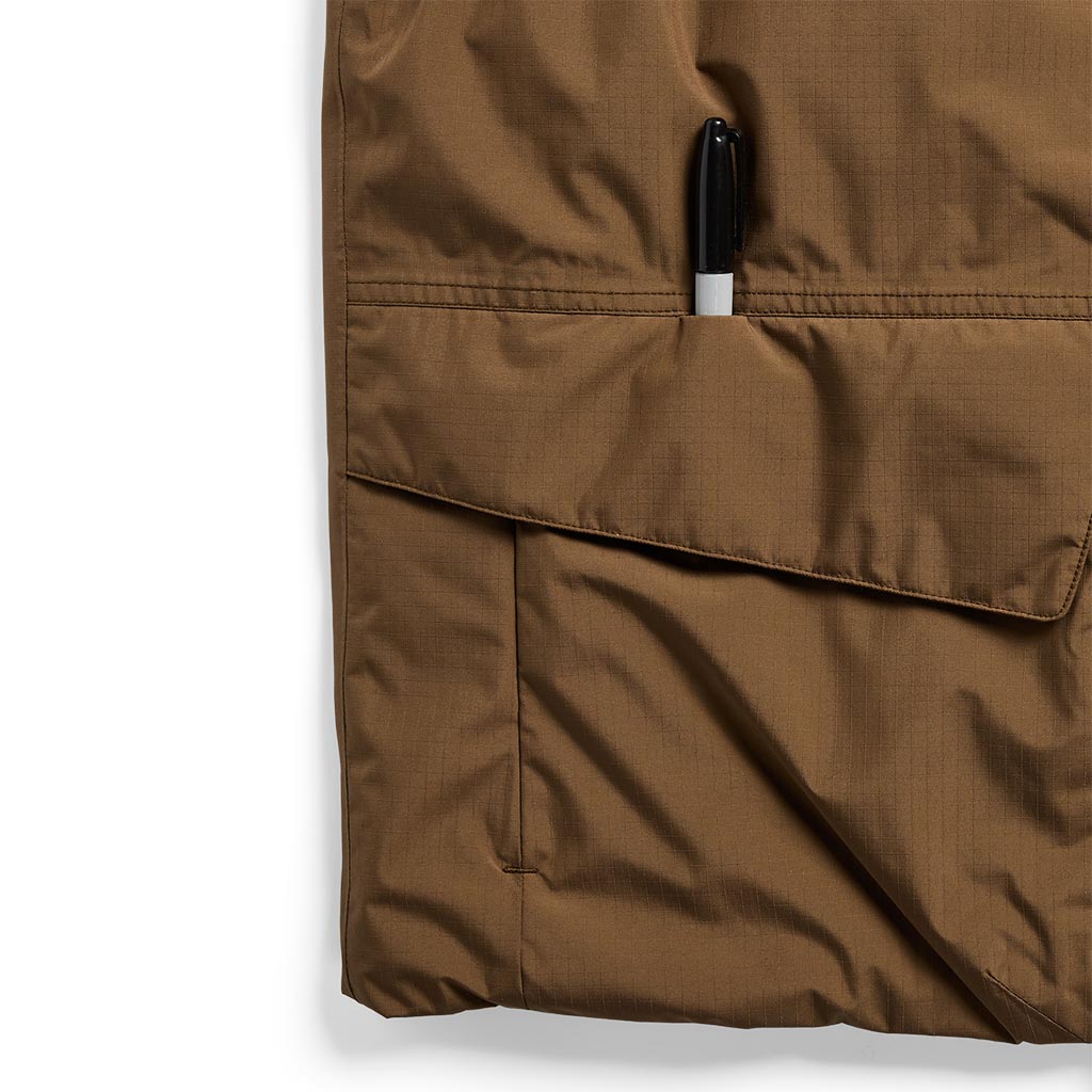 Burton Zeb Insulated Vest - Earth Ship Brown