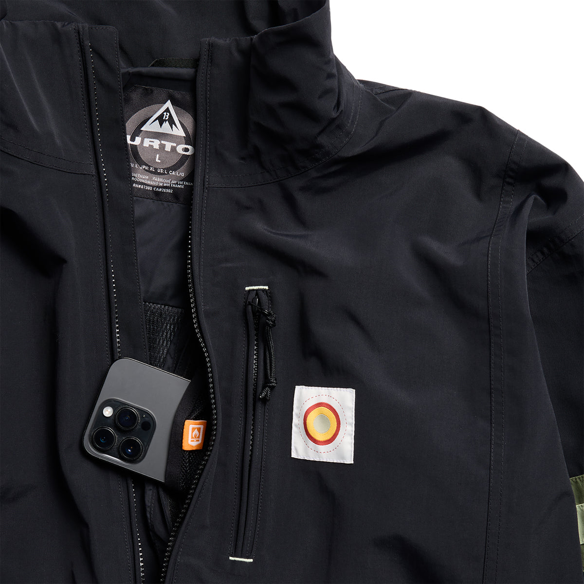Burton 90's Bio Jacket - True Black