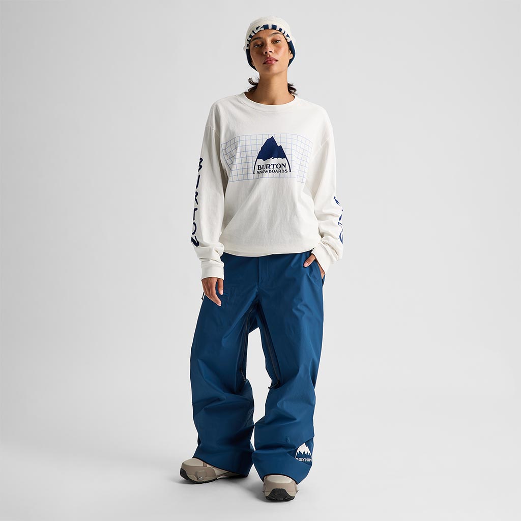 Burton 80's Powdershell 3L Pant - Selvedge Blue