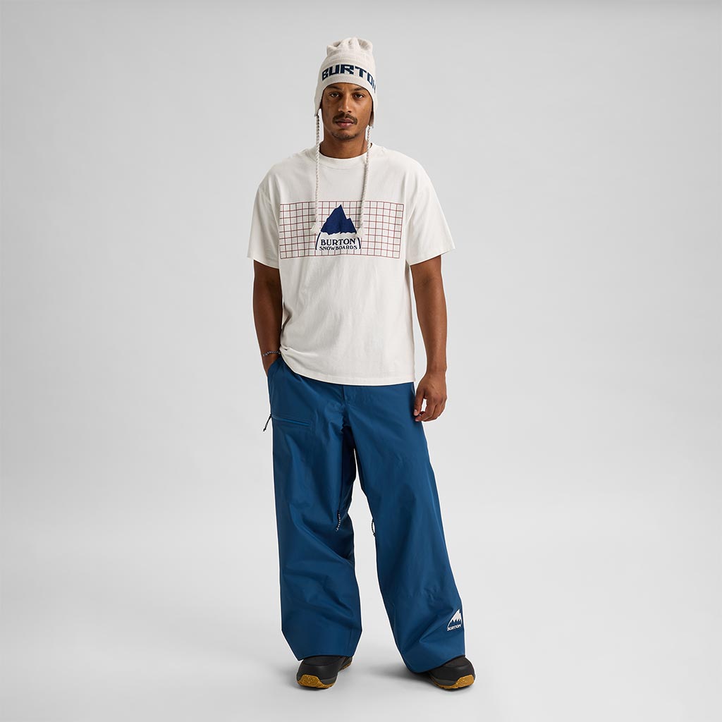 Burton 80's Powdershell 3L Pant - Selvedge Blue