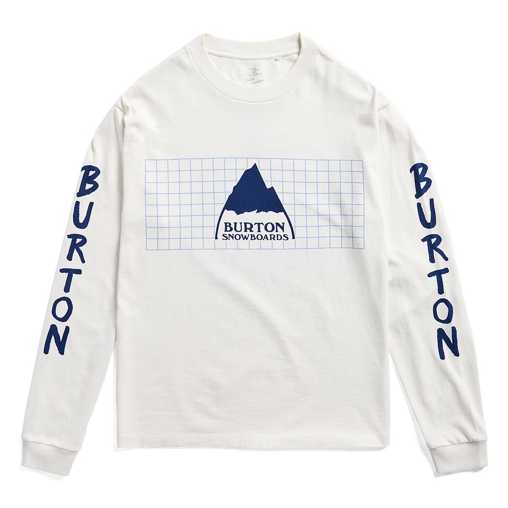 Burton 80's Long Sleeve Tee - Stout White