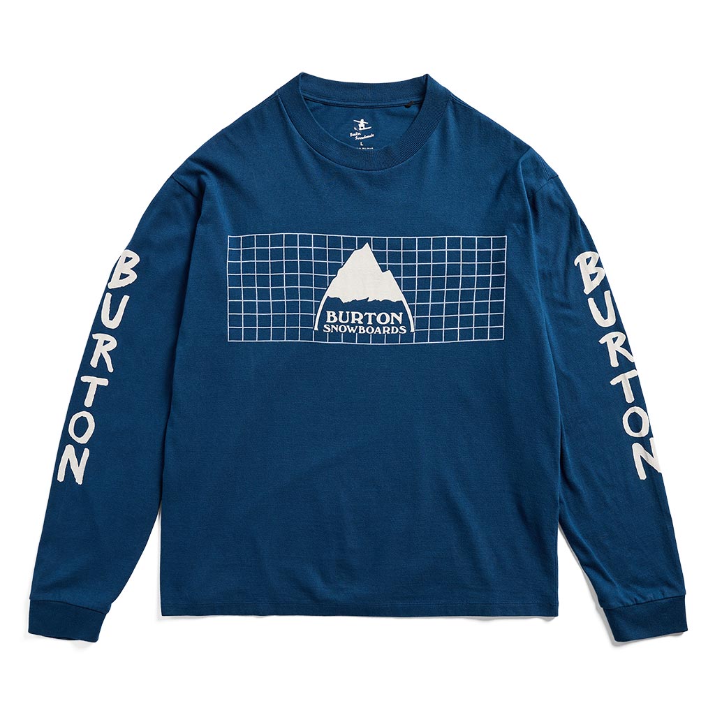 Burton 80's Long Sleeve Tee - Selvedge Blue