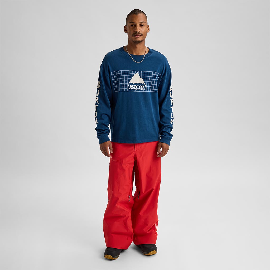 Burton 80's Long Sleeve Tee - Selvedge Blue