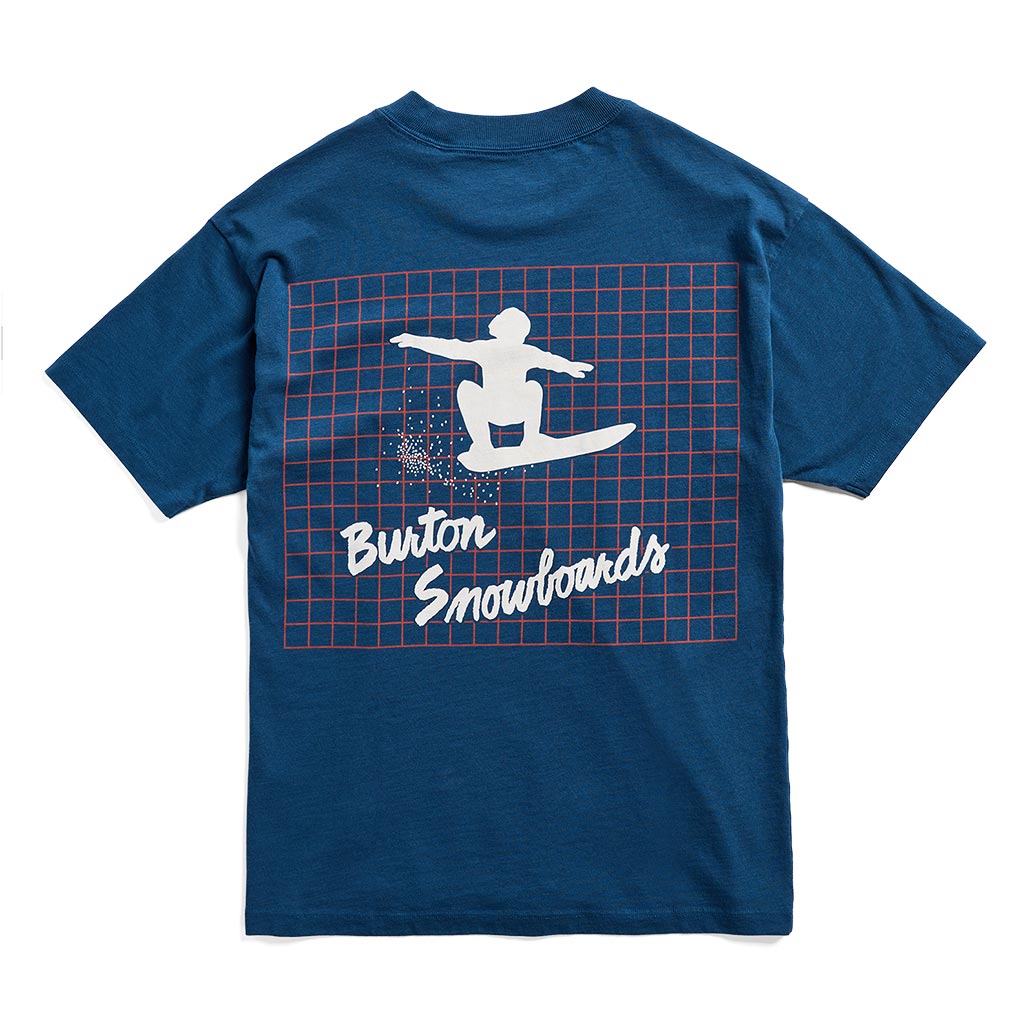 Burton 80's Tee - Selvedge Blue