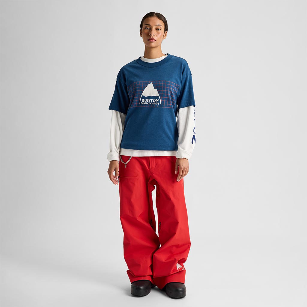 Burton 80's Tee - Selvedge Blue