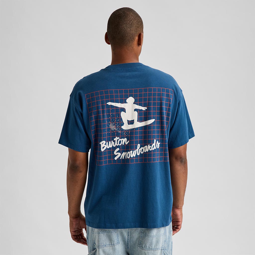 Burton 80's Tee - Selvedge Blue