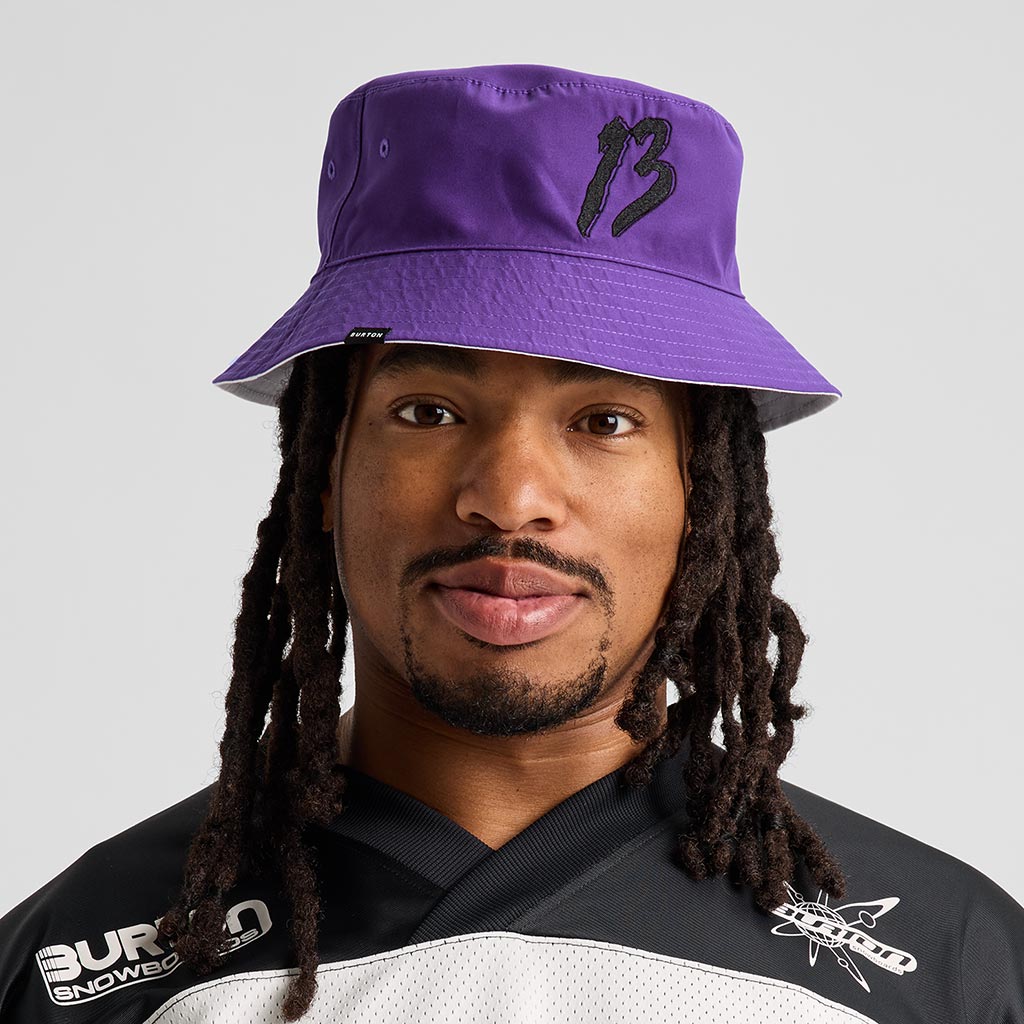 Burton Zeb Reversible Bucket Hat - Planet Purple