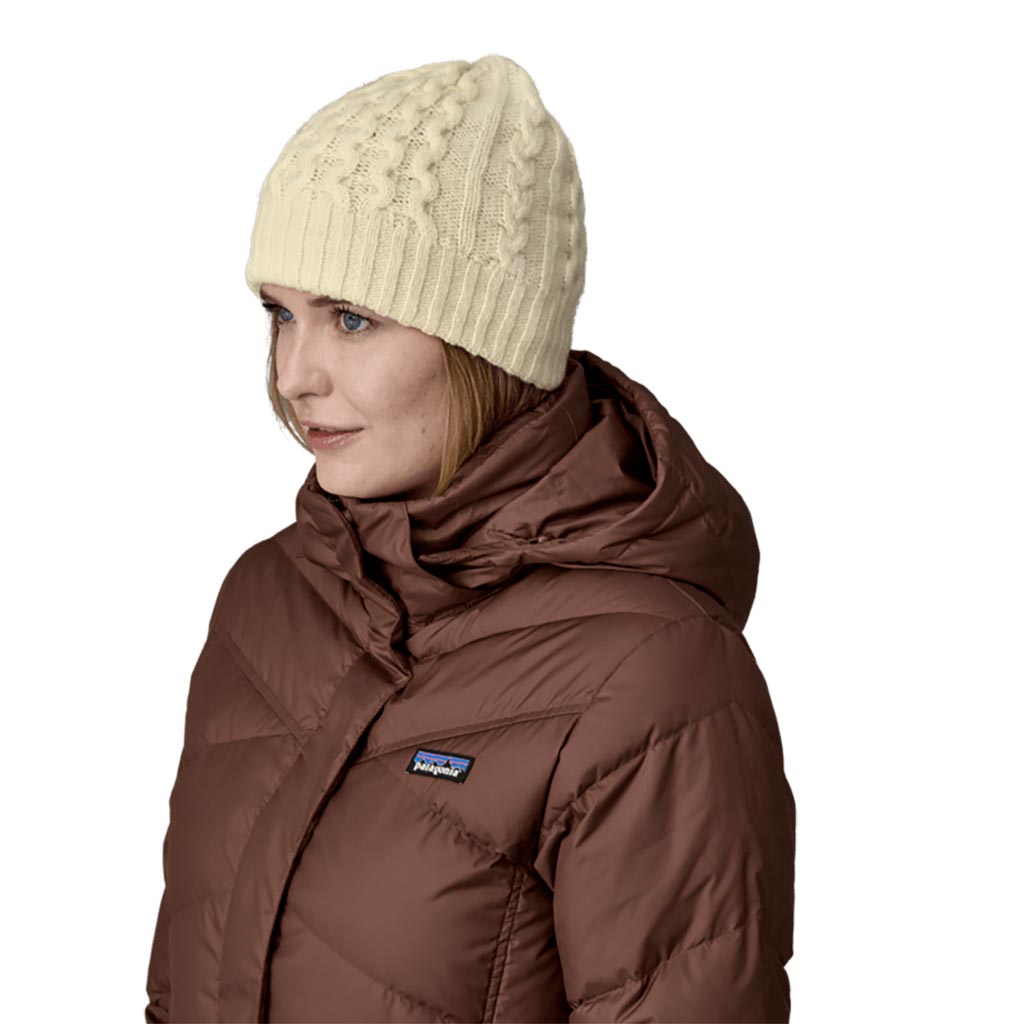 Patagonia Coastal Cable Beanie - Birch White