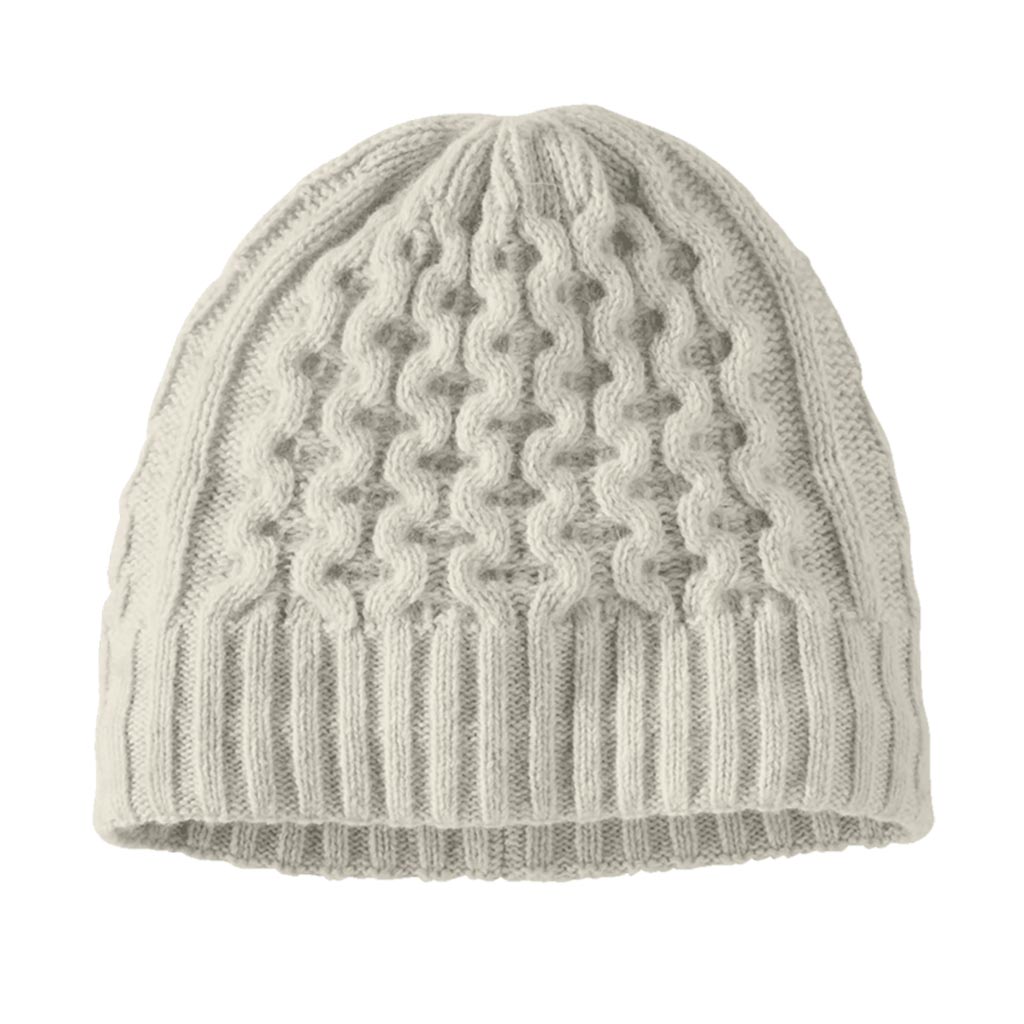 Patagonia Coastal Cable Beanie - Birch White