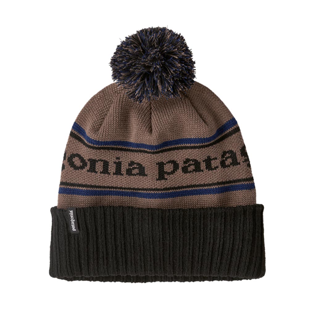 Patagonia Powder Town Beanie - Park Stripe Marlow Brown