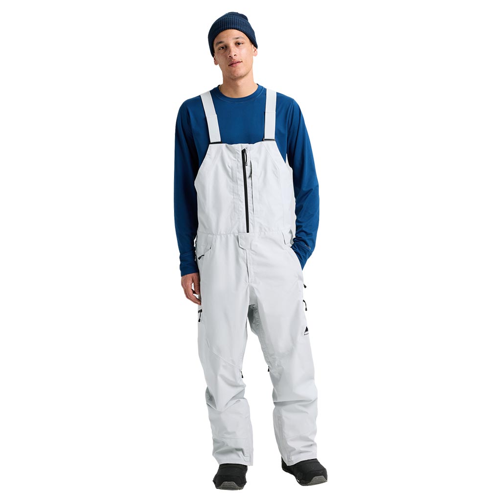 Burton 2026 Reserve Gore Bib Pant - Grey Cloud