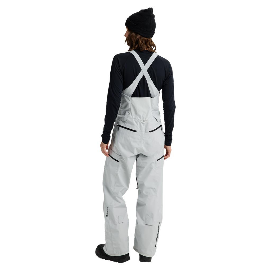 Burton 2026 Womens Reserve Gore Bib Pant - Grey Cloud