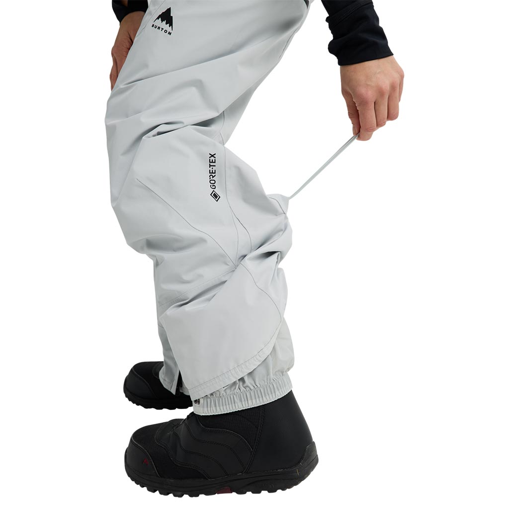 Burton 2026 Womens Reserve Gore Bib Pant - Grey Cloud