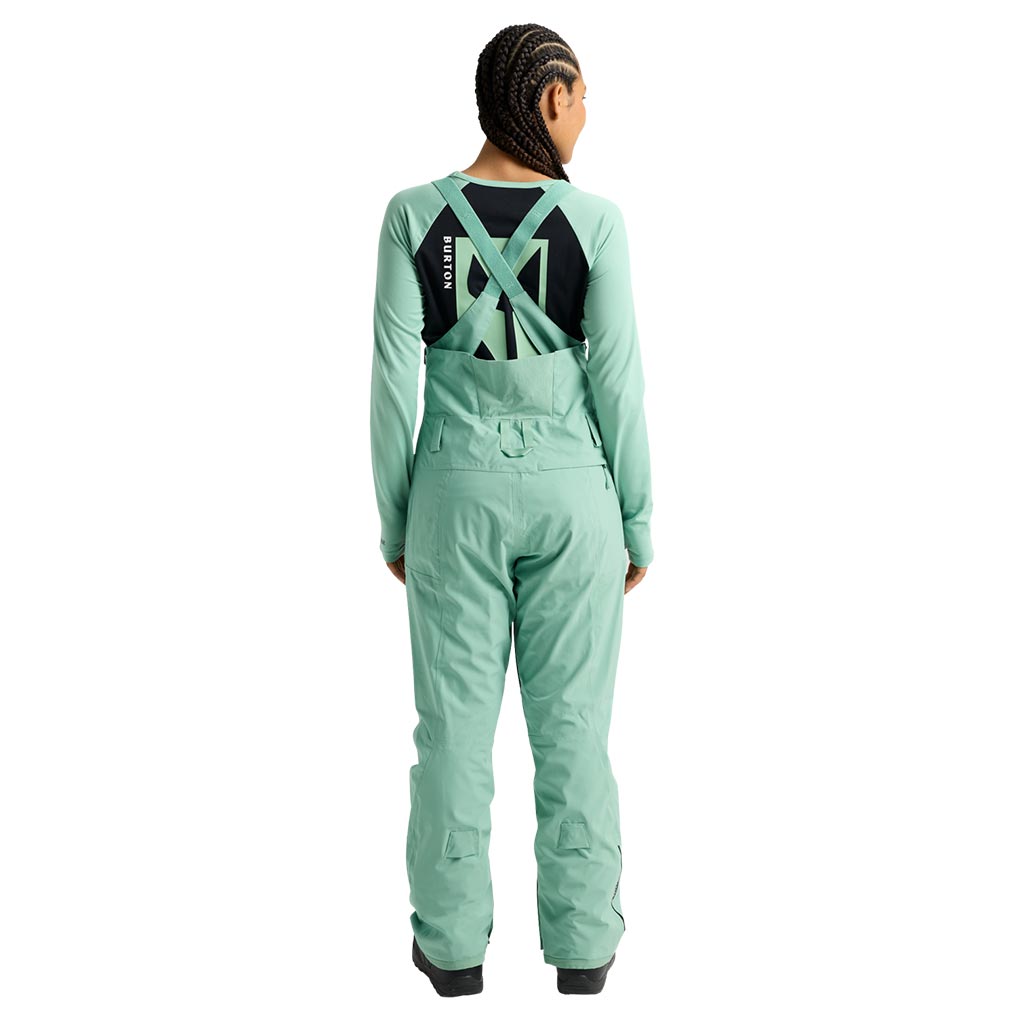 Burton 2026 Womens Stretch Reserve Bib Pant - Soft Sage