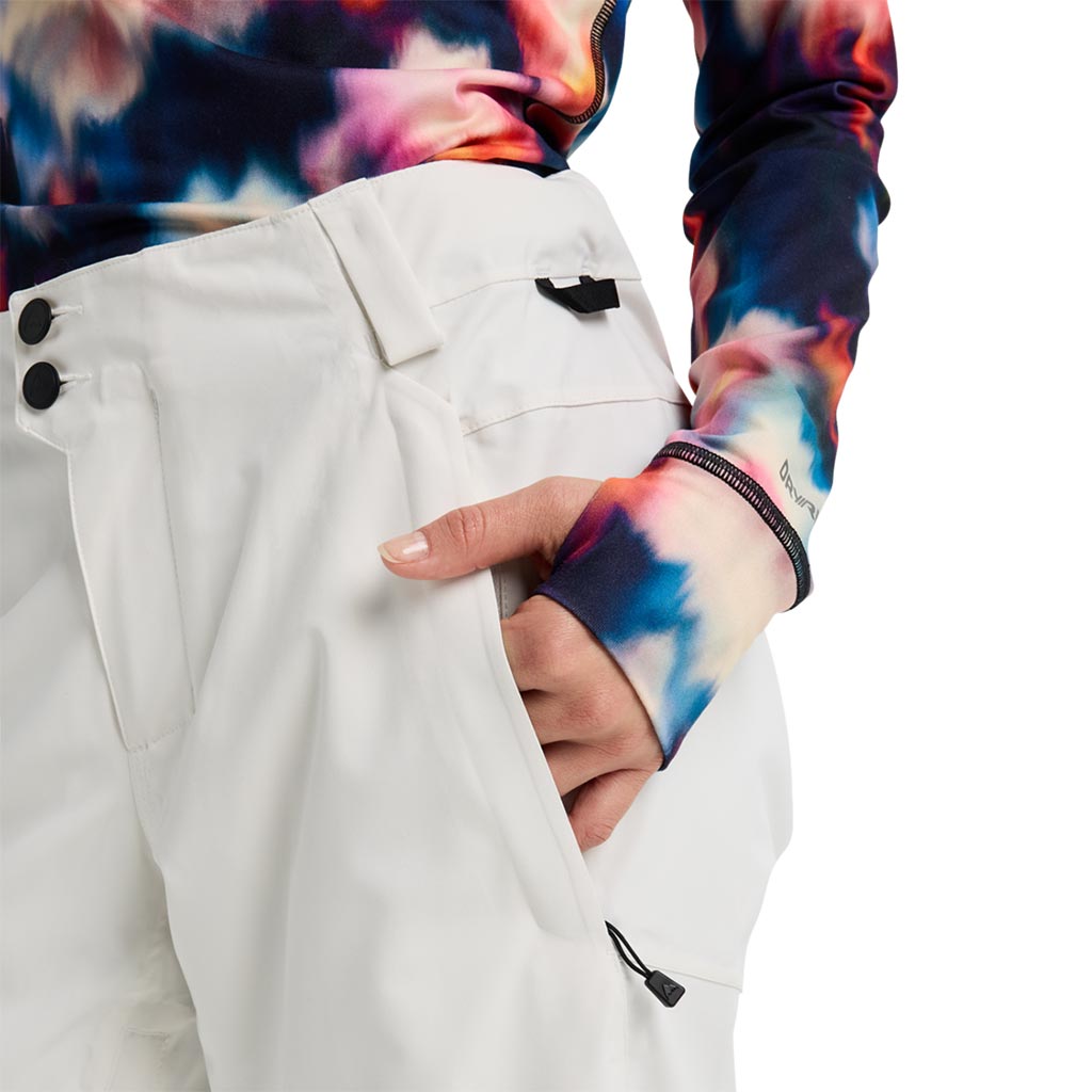 Burton 2026 Womens Stretch Reserve Pant - Stout White