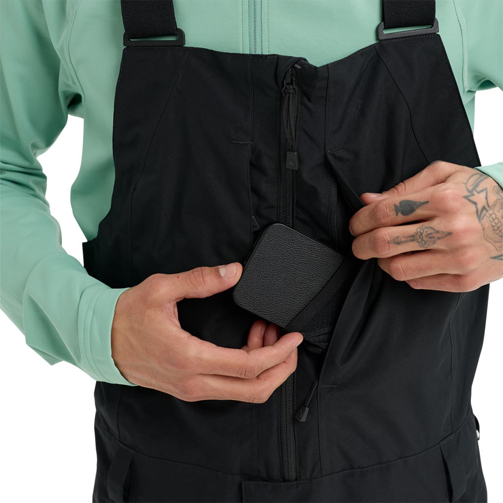 Burton 2026 Relaxed Reserve Bib Pant - True Black