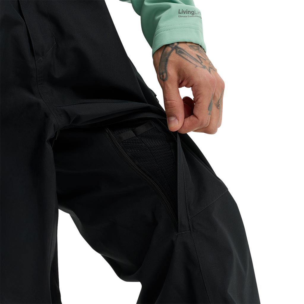 Burton 2026 Relaxed Reserve Bib Pant - True Black