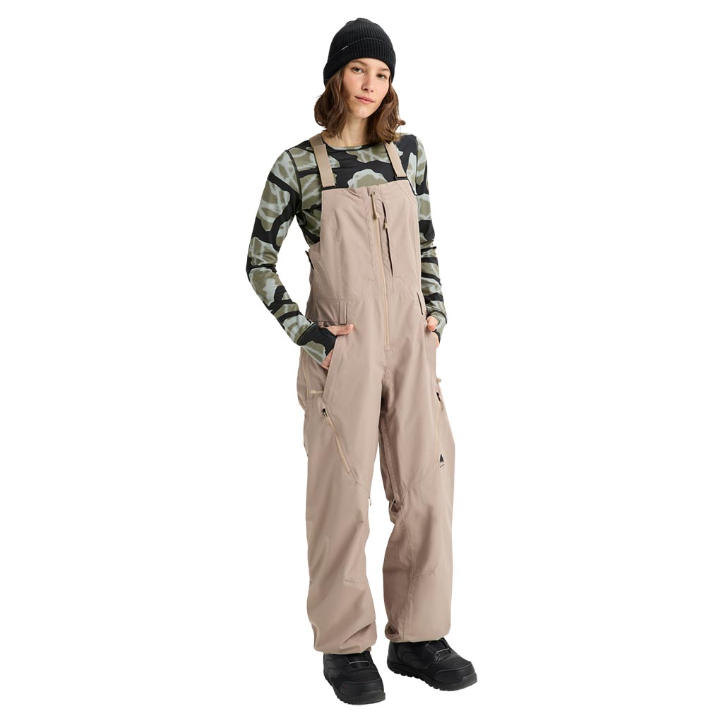 Burton 2026 Womens Reserve Bib Pant - Summit Taupe