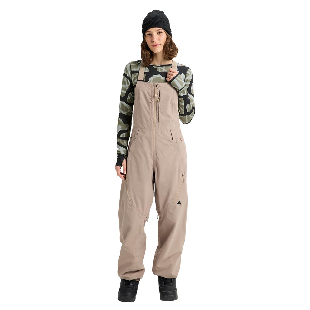 Burton 2026 Womens Reserve Bib Pant - Summit Taupe