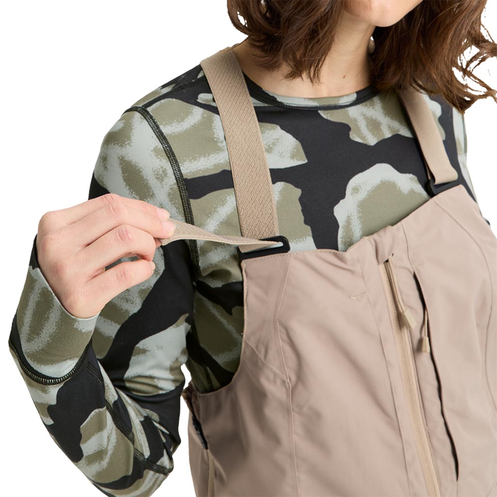 Burton 2026 Womens Reserve Bib Pant - Summit Taupe