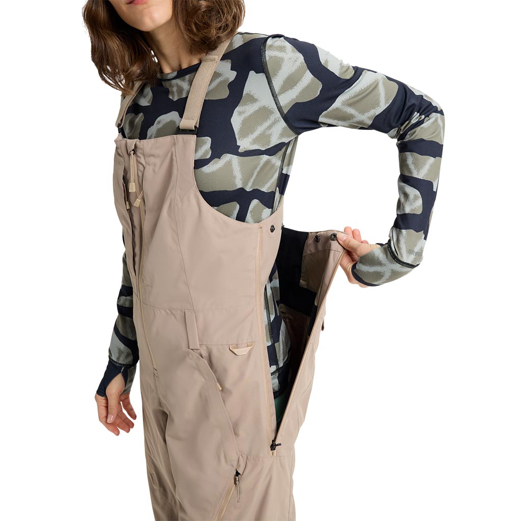 Burton 2026 Womens Reserve Bib Pant - Summit Taupe