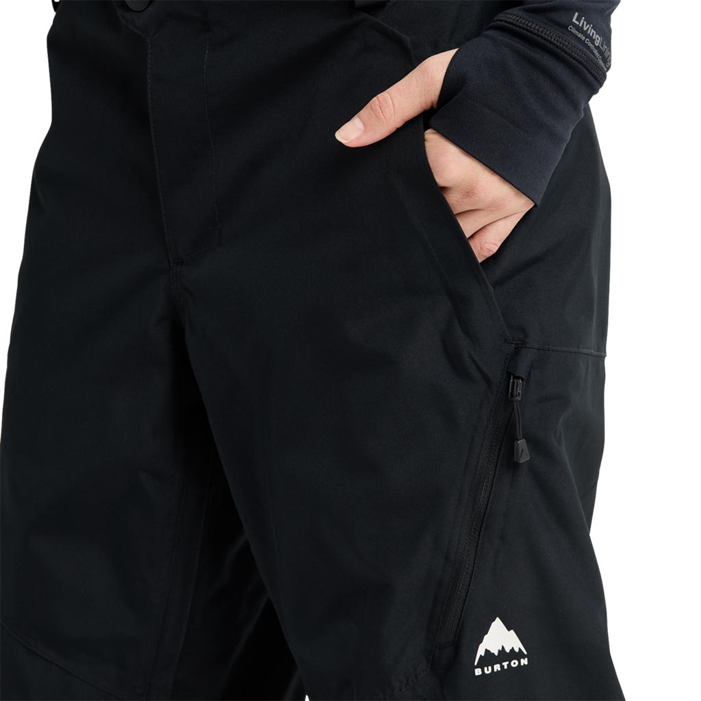 Burton 2026 Womens Relaxed Reserve Pant - True Black