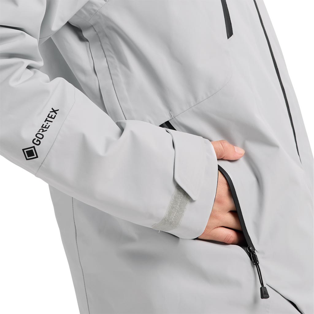 Burton 2026 Womens Reserve Gore Insulated Jacket - Grey Cloud