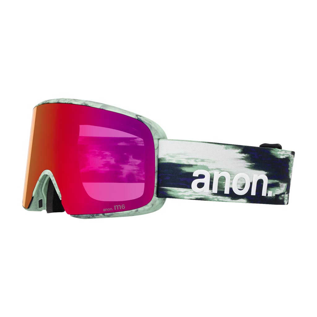 Anon 2026 M6 Goggle - Family Tree/Sunny Red