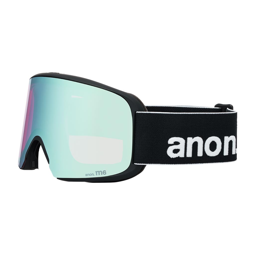 Anon 2026 M6 Low Bridge Goggle - Black/Variable Blue
