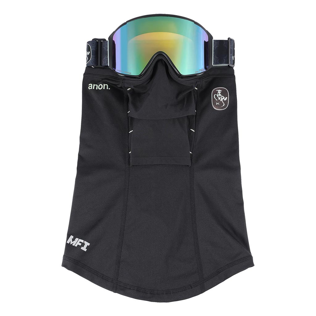 Anon M4S Low Bridge Cylindrical Goggle - CNY - Black/Variable Green/Sun Onyx