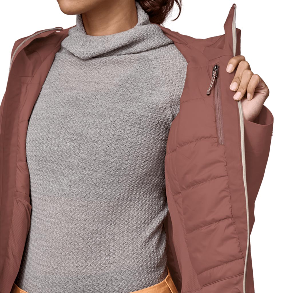 Patagonia 2025 Womens Insulated Storm Shift Gore-Tex Jacket - Dulse Mauve