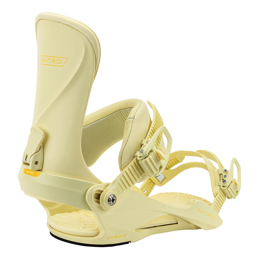 Nitro 2026 Womens Cosmic Bindings - Light Lemon - S/M