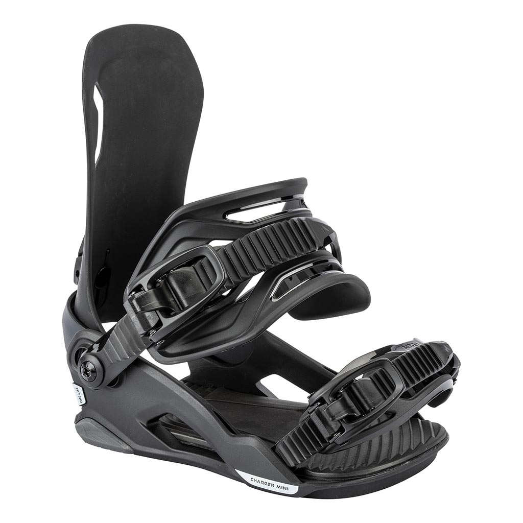Nitro 2026 Charge Mini Kids Bindings - Ultra Black - Small