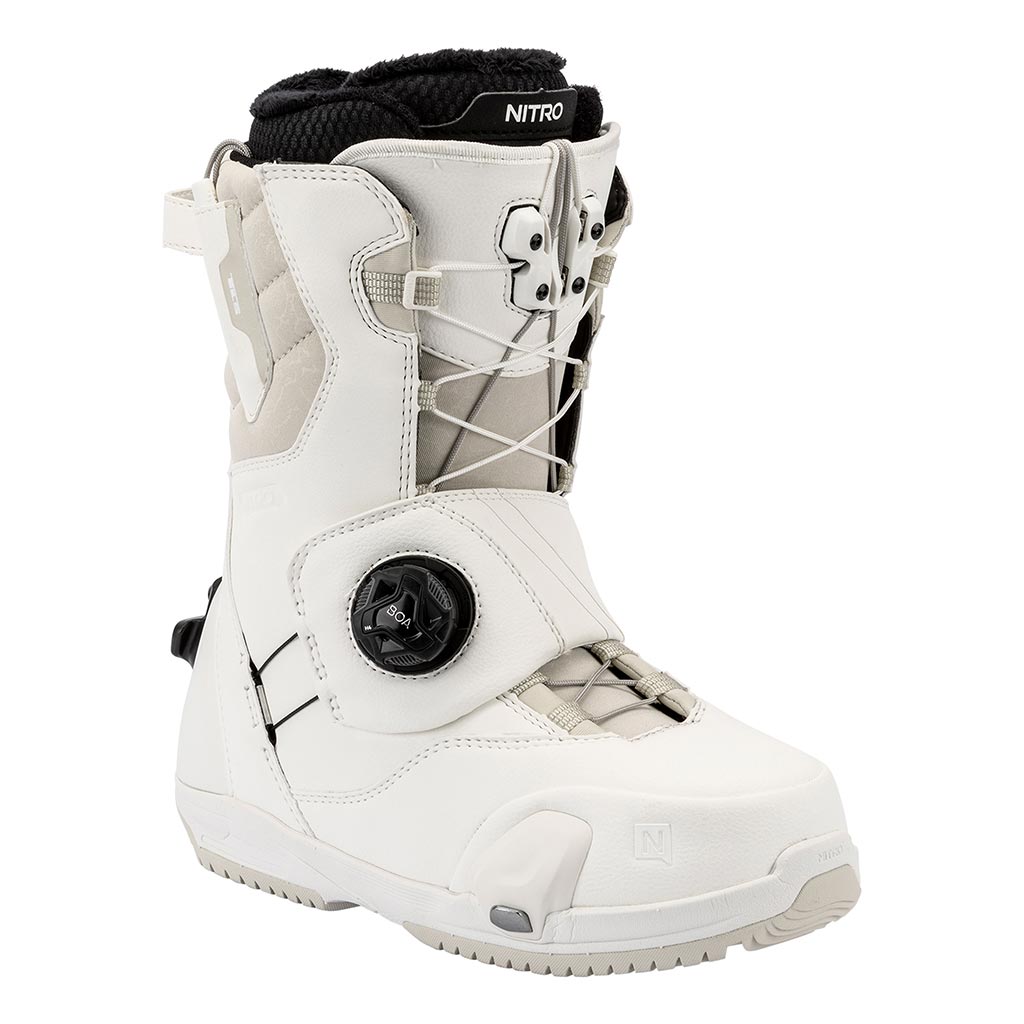 Nitro 2026 Womens Cave TLS Step On Boots - White