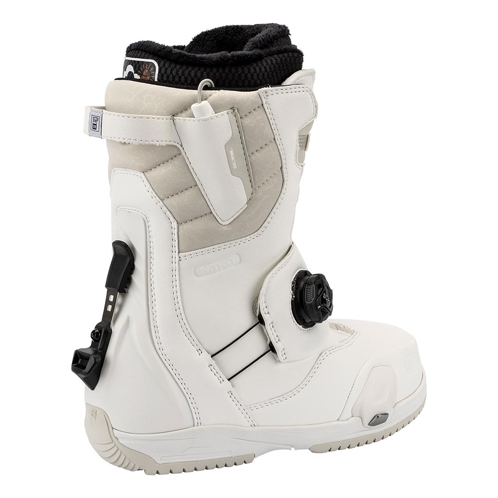 Nitro 2026 Womens Cave TLS Step On Boots - White