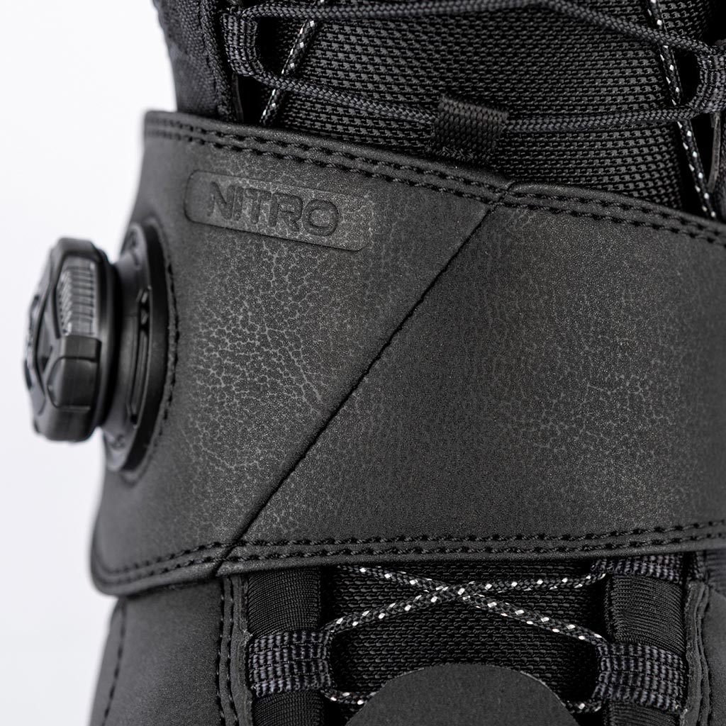 Nitro 2026 Womens Monarch Step On TLS Boots - Black