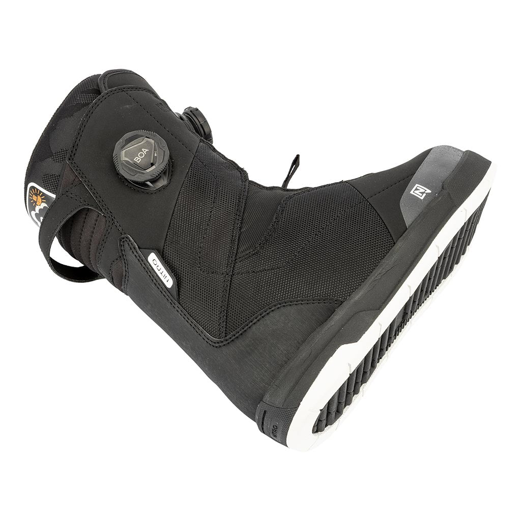 Nitro 2026 Womens Monarch Boa Boots - Black